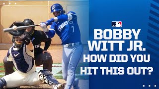 [分享] 今日 Bobby Witt Jr. 單場雙安、開轟