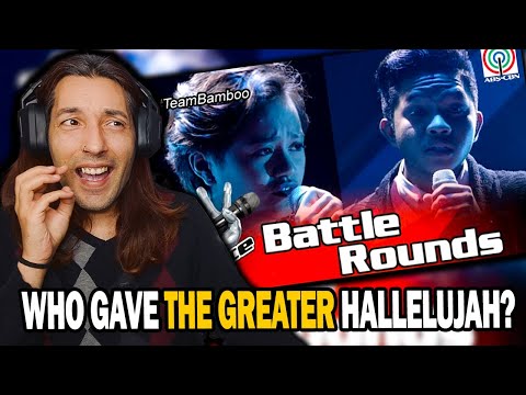 Andrea vs. Emarjhun – Hallelujah | The Voice Teens PH Battle Reaction