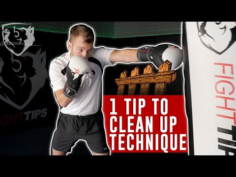 1 Tip to CLEAN UP Your Punch (& Kick) Technique