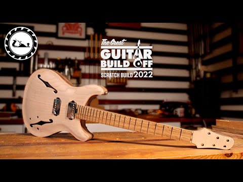 GGBO 2022 scratch build guitar episode 38