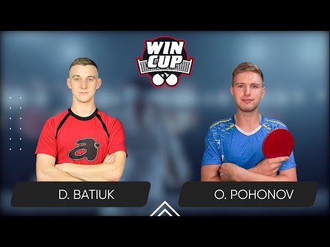 00:30 Dmytro Batiuk - Oleksandr Pohonov West 6 WIN CUP 05.09.2024 | Table Tennis WINCUP