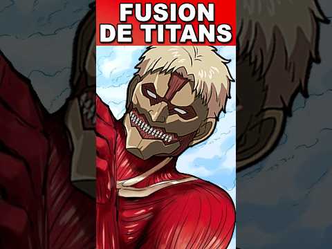 QUE SE PASSE T-IL SI LE CUIRASSÉ RÉCUPÈRE LE COLOSSAL #anime #manga #snk
