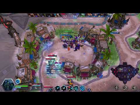 Guldan Fear Cleanse on 2 Targets - HOTS Moments