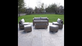 Sheffield 6 Piece Conversation Set