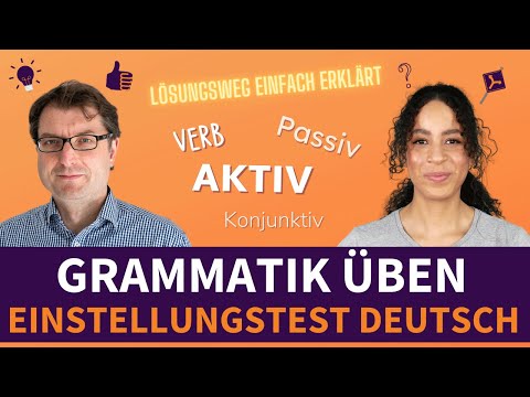 Grammatik üben | Sprachverständnis #deutschlernen #einstellungstest