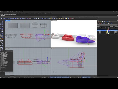DESIGN E ARCH - Lezione 11 - Edgeloop con Subd, Modellazione Morbida, Poltrona, Sofa, Chaise Longue