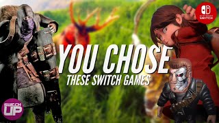 NEW Switch Games YOU SUGGESTED We Play | Reviewed!