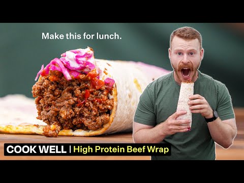 4-Component Harissa Elk Wrap With 25g Protein Per Serving in Under 10 Minutes