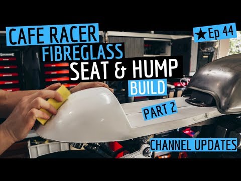 Cafe Racer Tail Section Seat Cowl Build PART. 2 & Upcoming Videos Still To Come Video