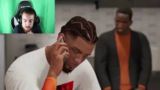 Getting the call from the team that drafted me (nba2k22)