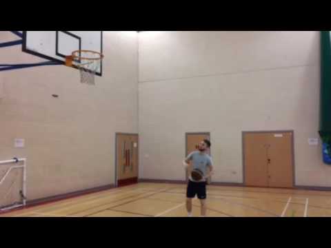 How to shoot a bank shot in basketball