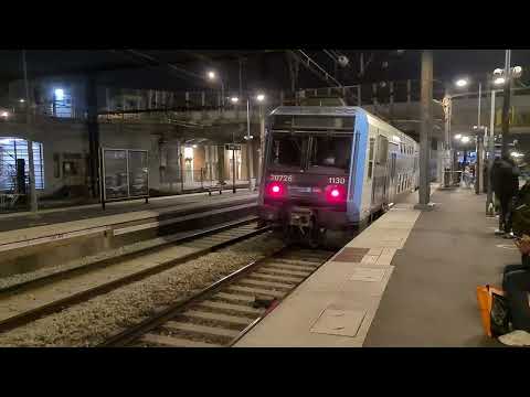 [RER D] Croisement de Z 20500 Transilien/IDFM en gare de Juvisy