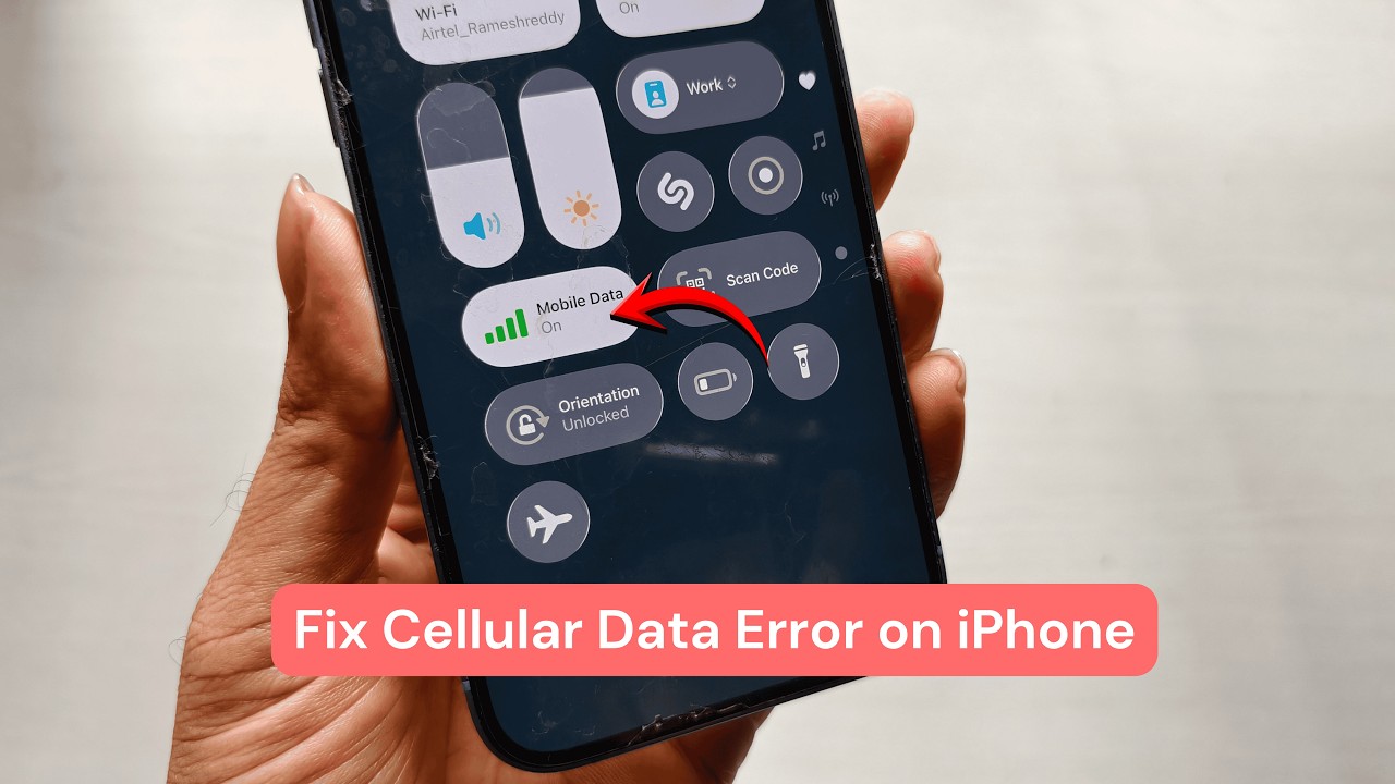 Fix: How To Fix Cellular Data Not Working on iPhone (2026)
