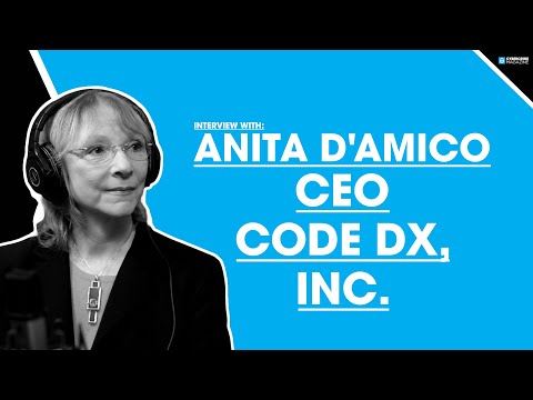Interview with Anita D'Amico, CEO at Code Dx, Inc.