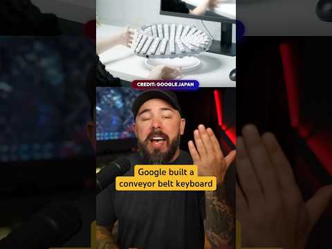 Google Built A Conveyor Belt Keyboard