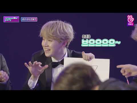 Indo-Eng Sub [BTS Live] 190429 BTS x V logo drawing re memVer party 2019