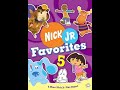 Previews From Nick Jr Favorites Volume 5 2007 DVD