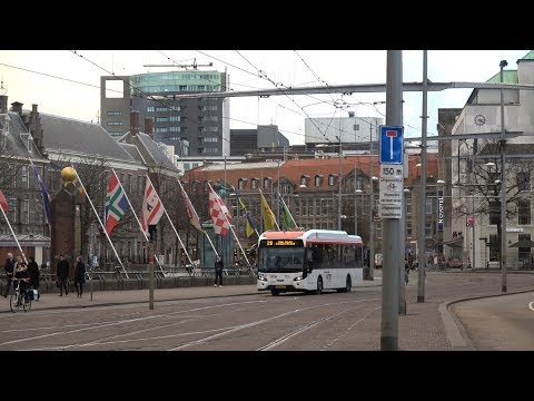 HTM VDL SLF 120 Electric 2007 | Buitenhof/Kneuterdijk te Den Haag | buslijn 28 | 2019