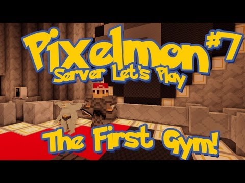 Pixelmon Server Minecraft Pokemon Mod Season 2: LittleLizard's Server, Episode 7 - The First Gym