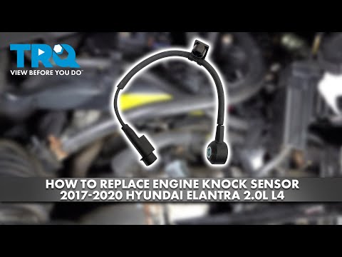 How to Replace Engine Knock Sensor 2017-2020 Hyundai Elantra 2.0L L4