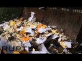 Путин уничтожил десять тонн сыра и персиков 