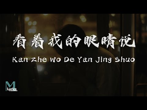 Zhang Yuan (张远) - Kan Zhe Wo De Yan Jing Shuo (看着我的眼睛说) Lyrics 歌词 Pinyin/English Translation (動態歌詞)