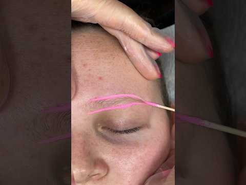 Eyebrow tint #brows #eyebrows #shorts #youtubeshorts