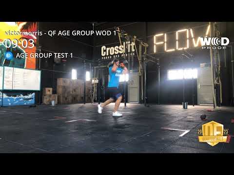 Victor Morris - CrossFit Games AGOF (Masters 35-39) - Workout 1