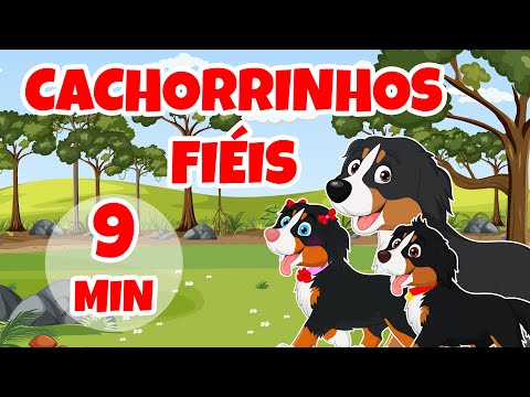 Cachorrinhos fiéis - Giramille 9 min | Desenho Animado Musical