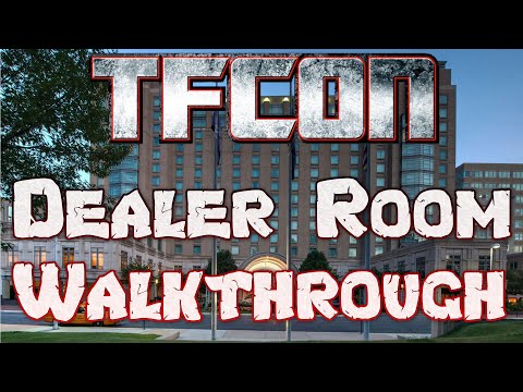 TFCON DC 2019 Dealer Room Walkthrough!!!