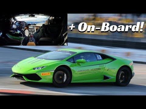Lamborghini Huracàn LP610-4 Hot Laps + Simone Campedelli On-Board - Motor Show Bologna 2017