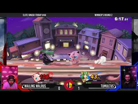 Elite Smash Friday #44 - Wailing Walrus (Jigglypuff) Vs. Tumulstus (Palutena) - WR3