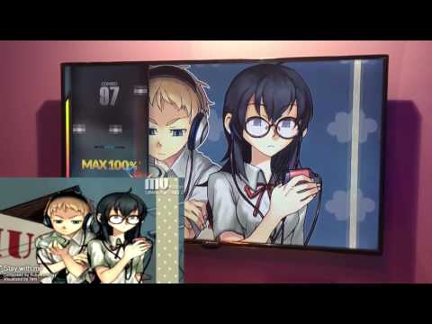 DJMAX RESPECT - Stay with me HD BGA Comparison  PSP판과 BGA 비교