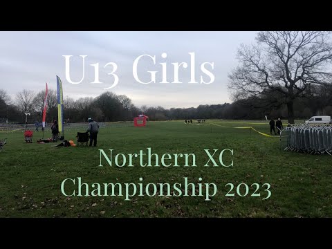 Northern Athletics Cross Country Championships 2023 U13 Girls