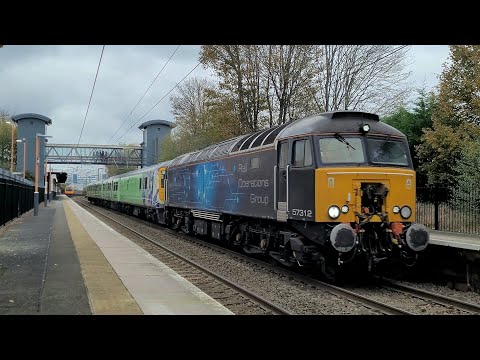 Class 365 scrap move, Duchess of Sutherland, Hydroflex drag, Tornado, Colas HSTs, Northern Belle.