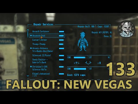 Checkers' Fallout: New Vegas - Let's Play 133 - Preparing for Vault 22