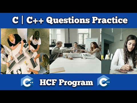 Learn 22 C Programming Questions Practice HCF of Two Numbers - Mind Luster