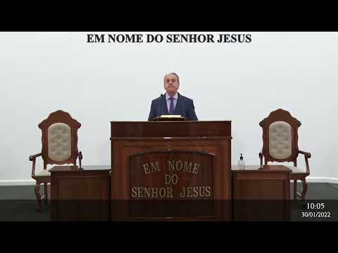 Culto Online CCB Brás 30/01/2022(Domingo)