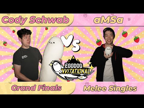 Cody Schwab (Fox) vs aMSa (Yoshi) - Eggdog Invitational 2024 - Melee Singles: Grand Finals