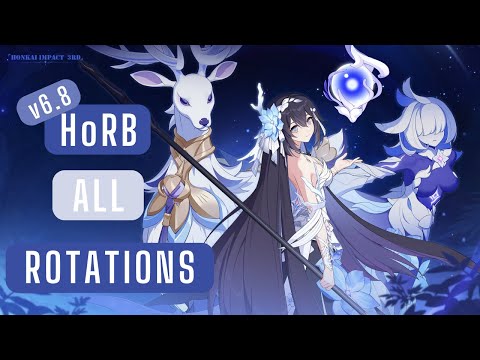 [HI3 BETA 6.8] Herrscher of Rebirth Rotaions - Crit | Bleed | DPS