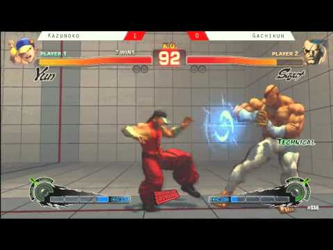 SS6 USF4 Top16 Kazunoko vs Gachikun
