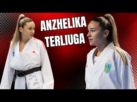 Anzhelika Terliuga a leading Karate Champion from Ukraine