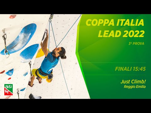 Coppa Italia Lead 2022 - 3° prova - Just Climb! - Reggio Emilia - FINALI