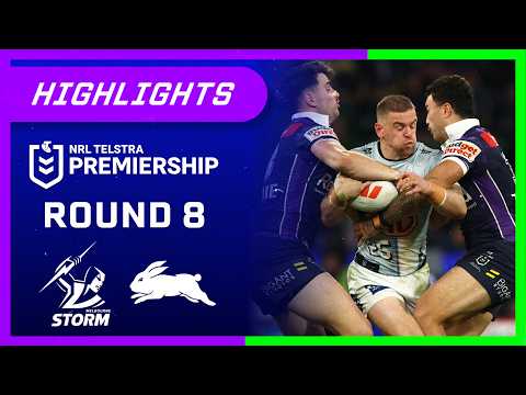 NRL Highlights: Storm v Rabbitohs - Round 8 | NRL on Nine
