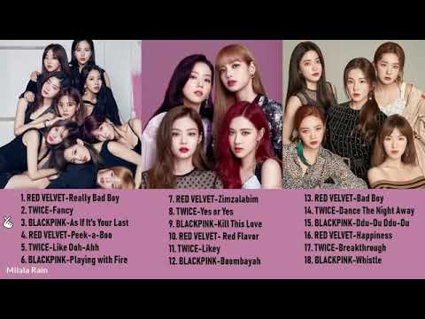 （プレイリスト）BLACKPINK / TWICE / RED VELVET💕-KPOP