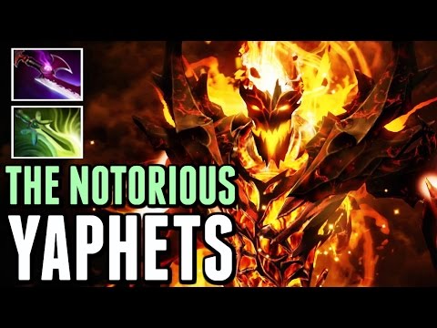 Yaphets Dota 2 [Shadow Fiend] 7600 MMR The Notorious Epic Gameplay