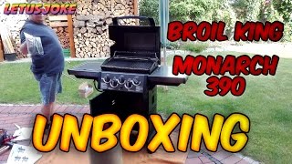 Grill Gas Barbecue | Broil King MONARCH 390 [UNBOXING Fast-Forward]