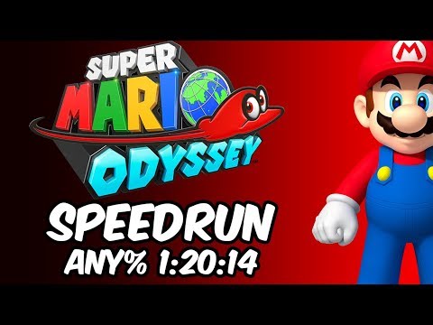 Super Mario Odyssey Speedrun | Any% Beaten in 1 Hour and 20 minutes!
