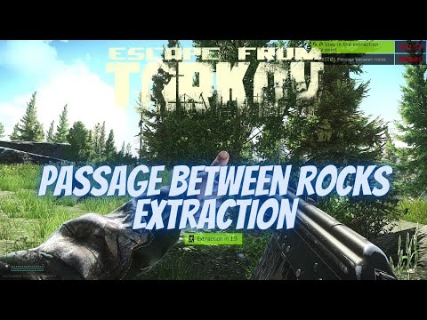 Passage Between Rocks Extraction Customs Scav - Escape From Tarkov