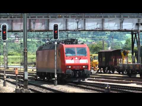 2014-06-01 Una giornata sul Gottardo Parte 4 Stazione di Erstfeld